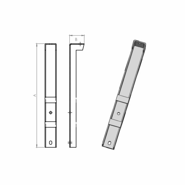 Suporte Isolador Pilar